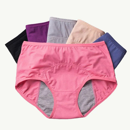 3PCS Washable Incontinence Underwear Leak Proof Menstrual Panties Briefs for Postpartum Women - ChildAngle
