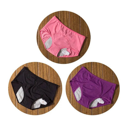 3PCS Washable Incontinence Underwear Leak Proof Menstrual Panties Briefs for Postpartum Women - ChildAngle