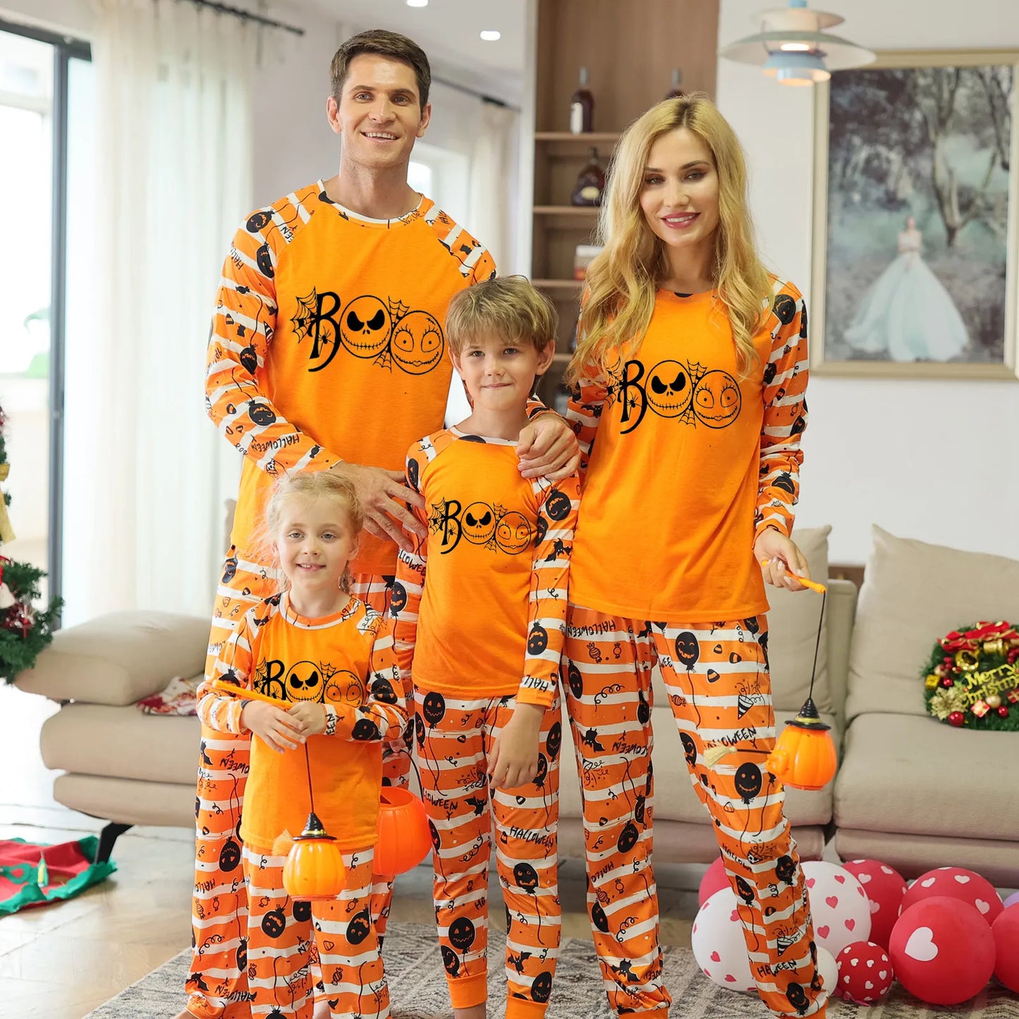 ChildAngle Halloween Family Matching Pajama Set