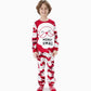 Allover Santa Claus Pajamas for Family Merry Xmas Reindeer Snowflake - ChildAngle