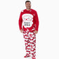 Allover Santa Claus Pajamas for Family Merry Xmas Reindeer Snowflake - ChildAngle