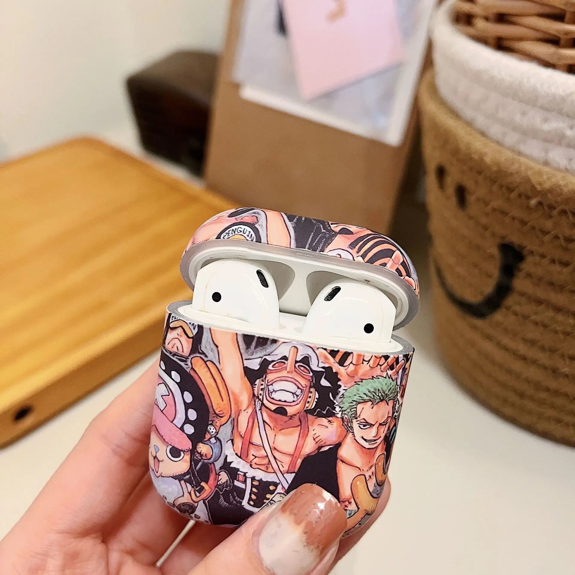 Anime One Piece AirPod Case Protective Earphone Case Cover - ChildAngle
