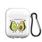 Avacado AirPods Case White Case Cartoon Print - ChildAngle