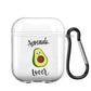 Avacado AirPods Case White Case Cartoon Print - ChildAngle