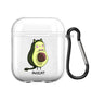 Avacado AirPods Case White Case Cartoon Print - ChildAngle