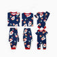 Bluey Santa Claus Pajamas for Family Father Santa Rudolph FA LA LA Print - ChildAngle