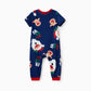 Bluey Santa Claus Pajamas for Family Father Santa Rudolph FA LA LA Print - ChildAngle