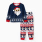 Bluey Santa Claus Pajamas for Family Santa Claus Glasses Hat Snowflake Gifts - ChildAngle