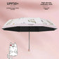 Kids Lucky Cat Umbrella Vinyl Sun Protection Umbrella Children Folding Umbrella - ChildAngle