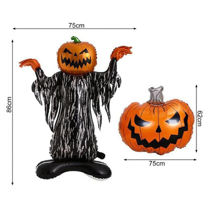 107PCS 32'' Bat Ghost Pumpkin Balloon Halloween Balloon Garland Decors - ChildAngle