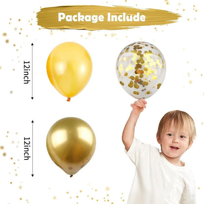 10 inch Metallic Balloon Black Gold Silver Green Pink Decorative Balloon for Parties Birthday - ChildAngle