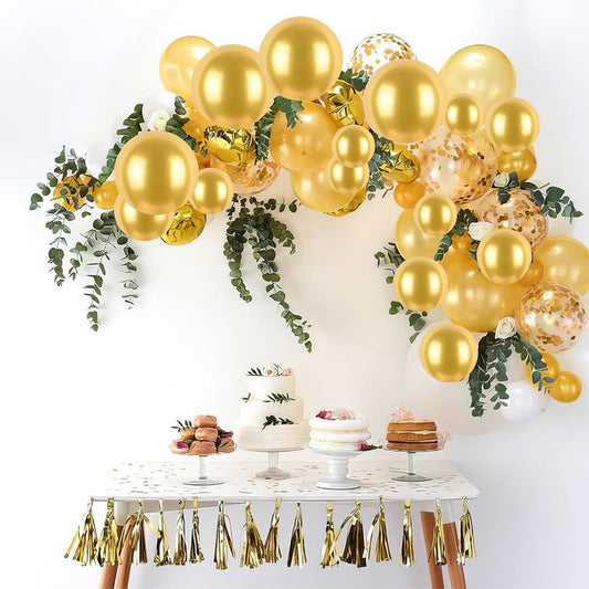 10 inch Metallic Balloon Black Gold Silver Green Pink Decorative Balloon for Parties Birthday - ChildAngle