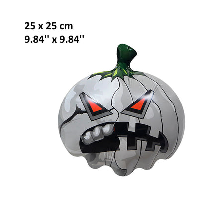 1PC 10'' Balloon Centerpiece for Table Pumpkin Eyeball Skull Ghost Balloon Focal - ChildAngle