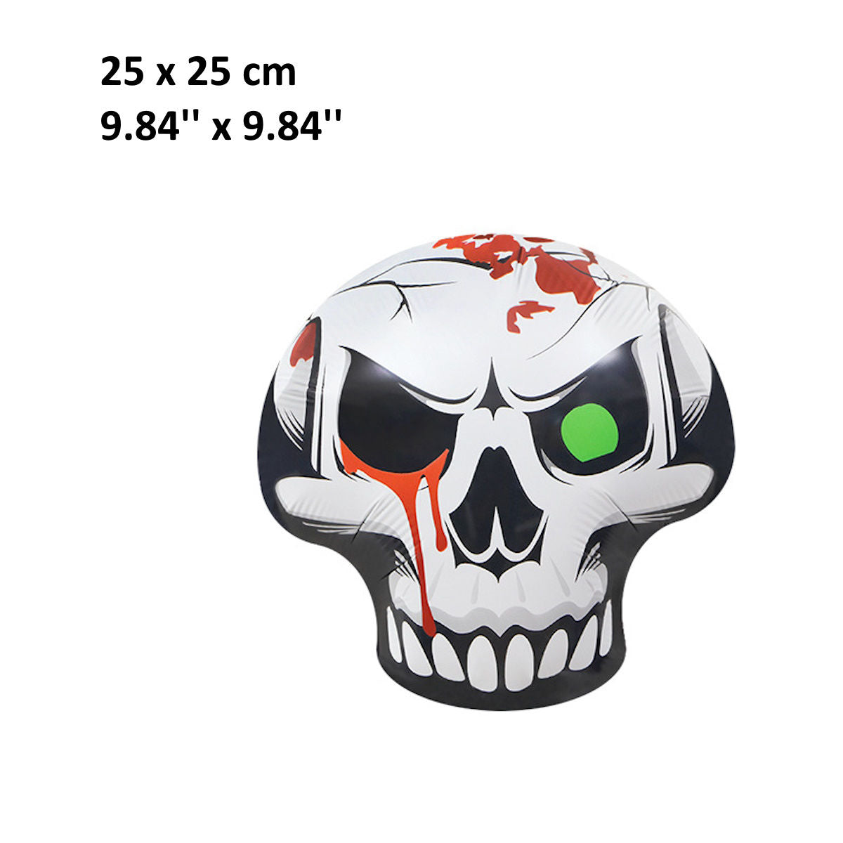 1PC 10'' Balloon Centerpiece for Table Pumpkin Eyeball Skull Ghost Balloon Focal - ChildAngle