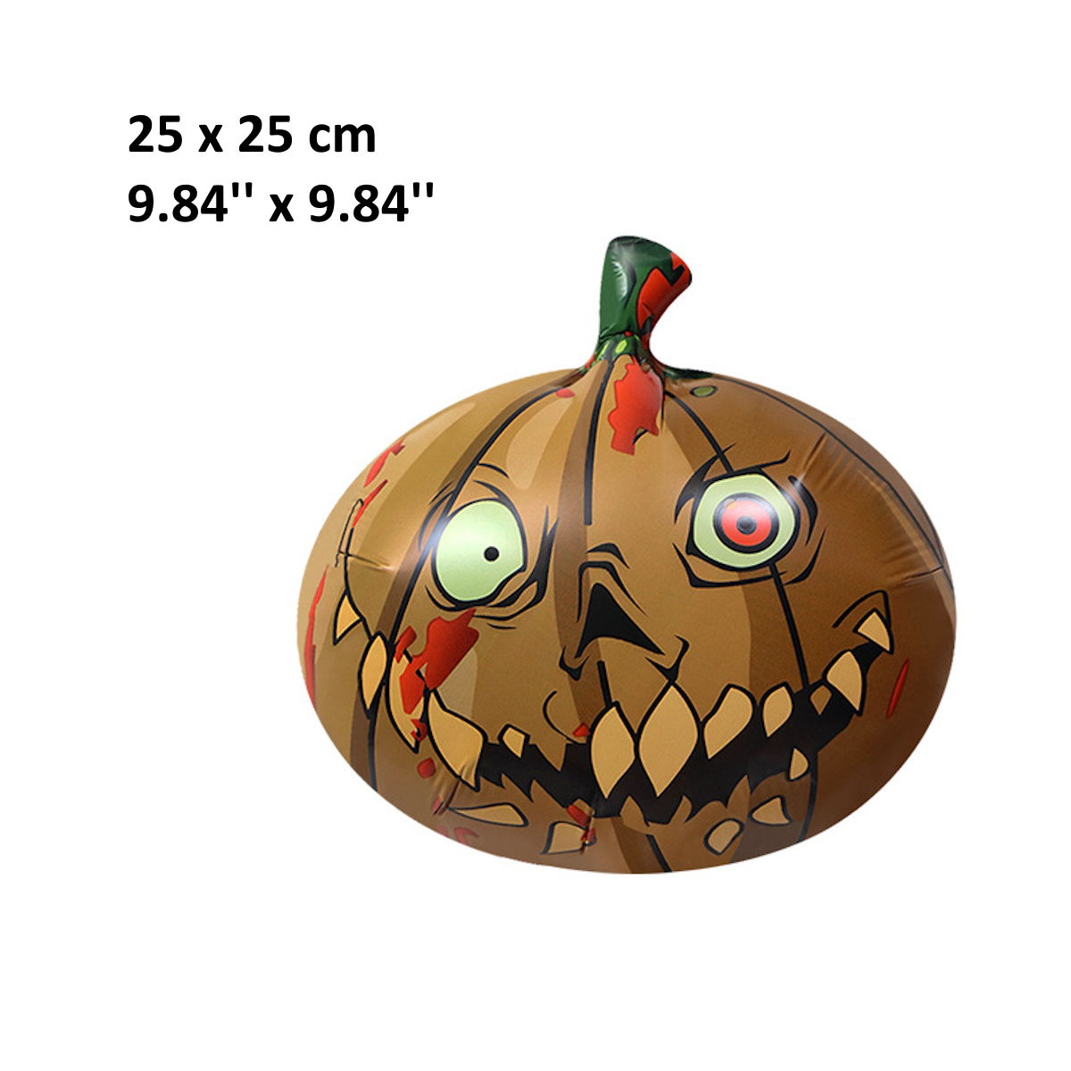 1PC 10'' Balloon Centerpiece for Table Pumpkin Eyeball Skull Ghost Balloon Focal - ChildAngle