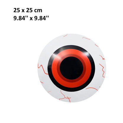 1PC 10'' Balloon Centerpiece for Table Pumpkin Eyeball Skull Ghost Balloon Focal - ChildAngle