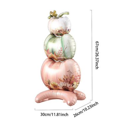 1PC 26'' Balloon Centerpiece Happy Halloween Pumpkin Spider Web for Arch Balloon Focal