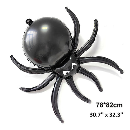 1PC 30' Balloon Centerpiece Black Cat Spider Witch Hat for Arch Balloon Focal - ChildAngle
