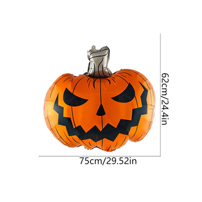 1PC 30'' Balloon Centerpiece Pumpkin Eyeball Black Cat on Moon Spider for Arch Balloon Focal - ChildAngle