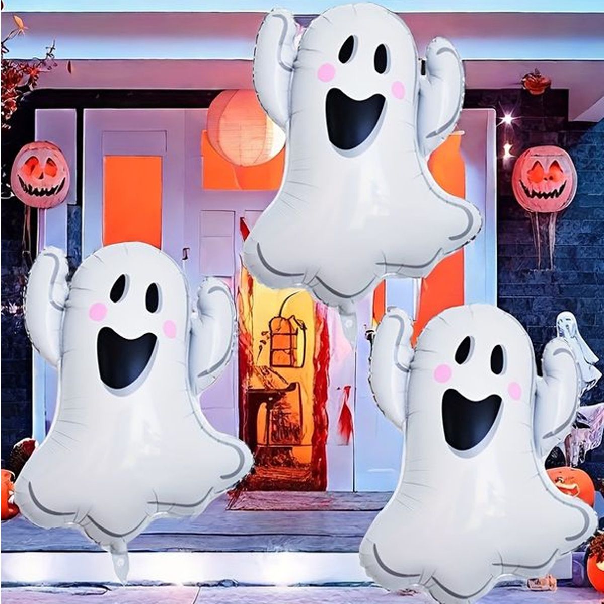 1PC 38'' Balloon Centerpiece Ghost for Arch Balloon Focal - ChildAngle