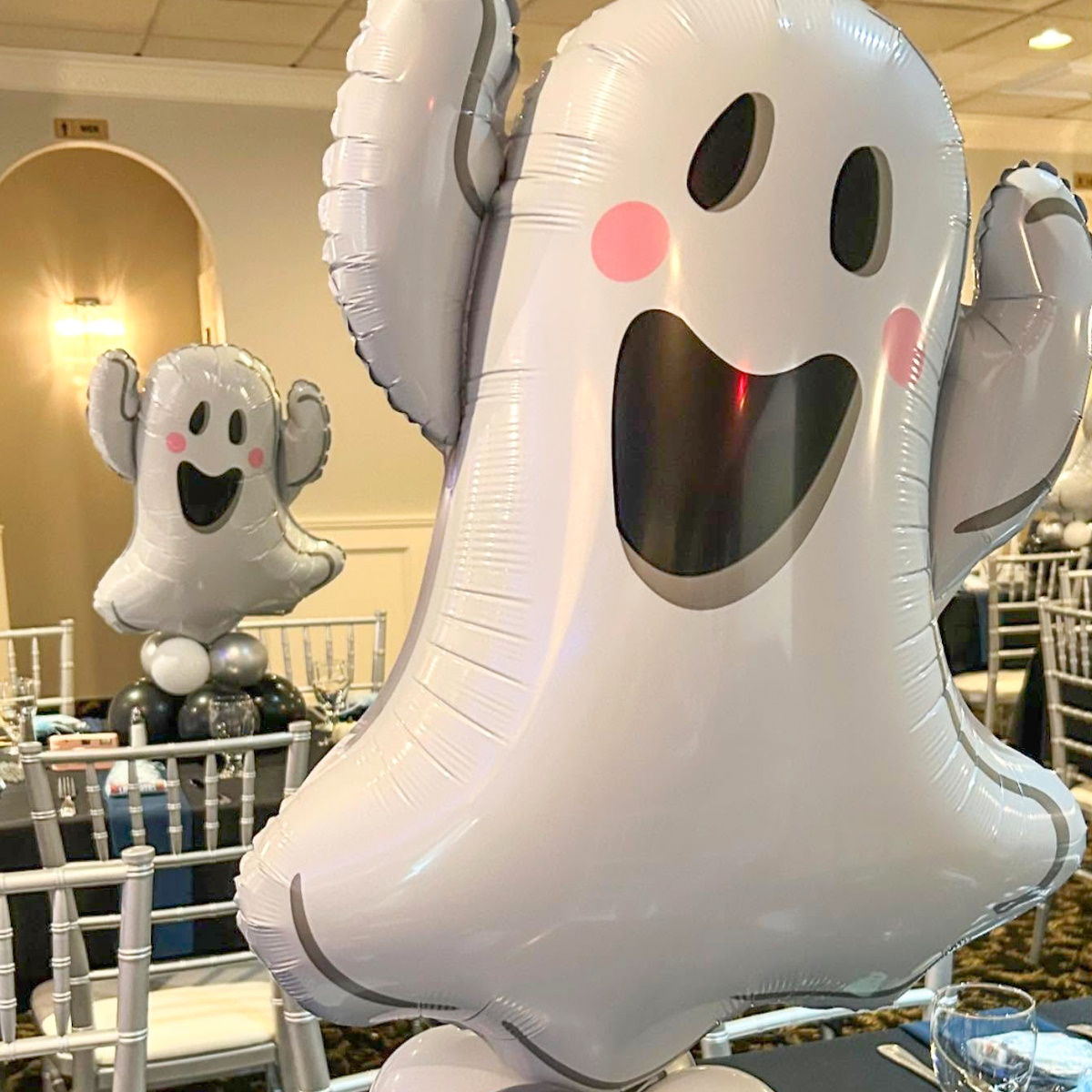 1PC 38'' Balloon Centerpiece Ghost for Arch Balloon Focal - ChildAngle