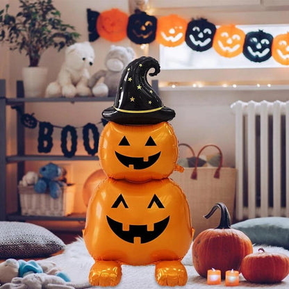 1PC 60'' Balloon Centerpiece Giant Balloon Pumpkin Witch Hat for Arch Balloon Focal - ChildAngle