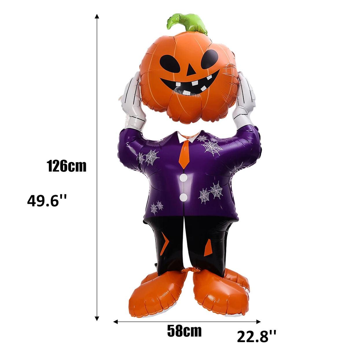 1PC 60'' Balloon Centerpiece Standing Pumpkin Bat Tree for Arch Balloon Focal - ChildAngle