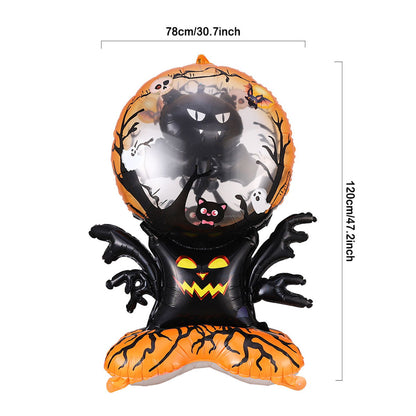 1PC 60'' Balloon Centerpiece Standing Pumpkin Bat Tree for Arch Balloon Focal - ChildAngle