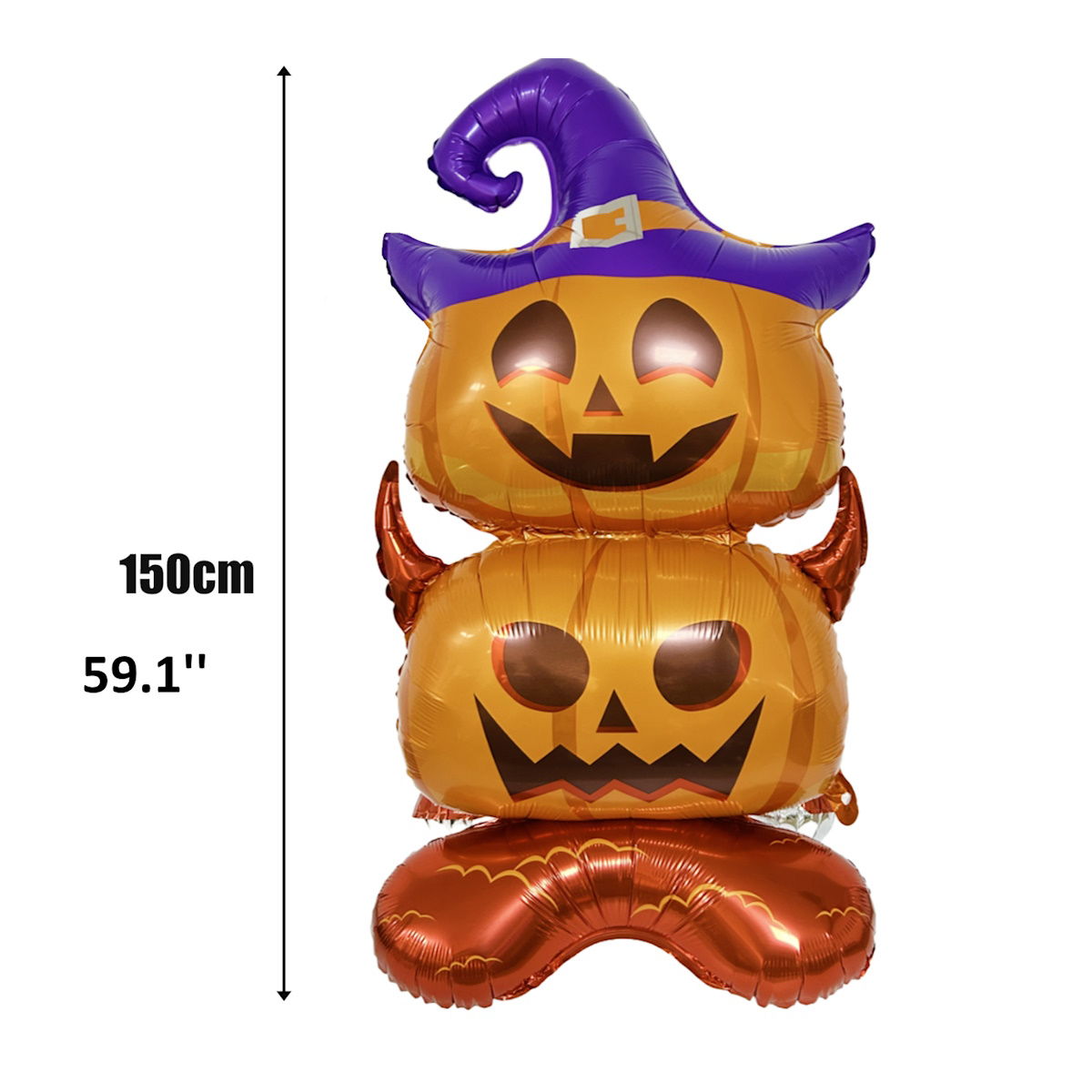 1PC 60'' Balloon Centerpiece Standing Pumpkin Bat Tree for Arch Balloon Focal - ChildAngle