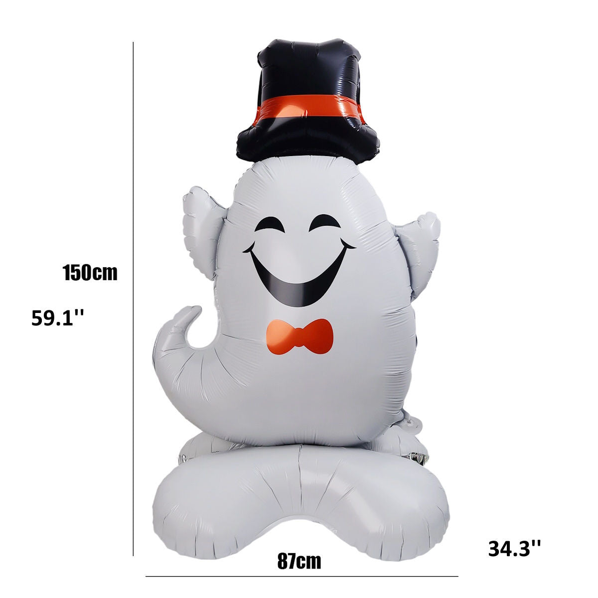 1PC 60'' Balloon Centerpiece Standing Skull Witch Ghost and Grim Reaper - ChildAngle