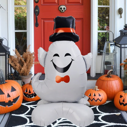 1PC 60'' Balloon Centerpiece Standing Skull Witch Ghost and Grim Reaper - ChildAngle