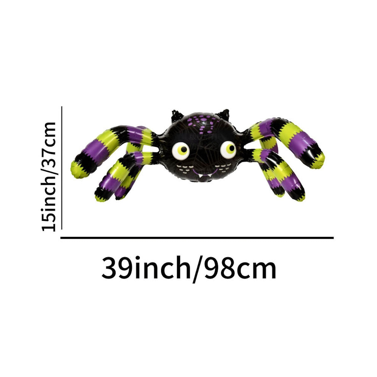 1PC 60'' Balloon Centerpiece Giant Balloon Haunted House Bat Black Cat Spider Coffin Ghost for Arch Balloon Focal - ChildAngle