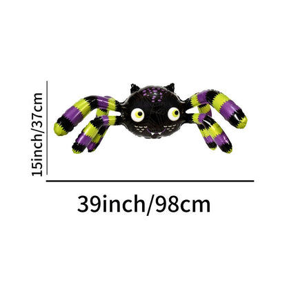 1PC 60'' Balloon Centerpiece Giant Balloon Haunted House Bat Black Cat Spider Coffin Ghost for Arch Balloon Focal - ChildAngle