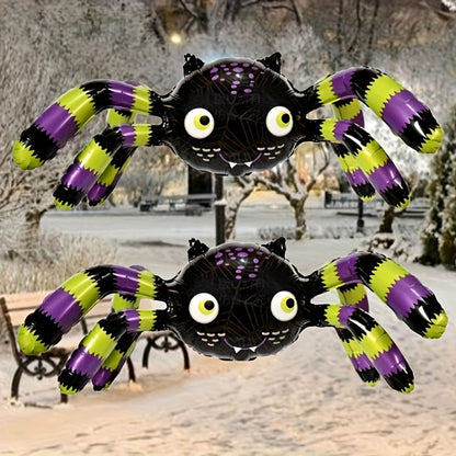 1PC 60'' Balloon Centerpiece Giant Balloon Haunted House Bat Black Cat Spider Coffin Ghost for Arch Balloon Focal - ChildAngle