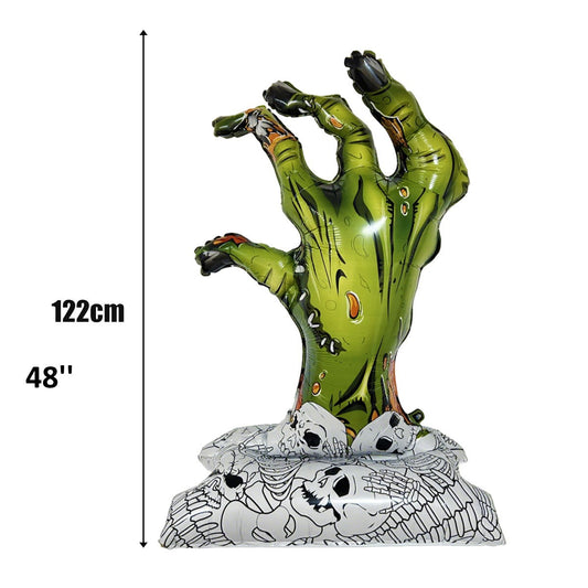 1PC 60'' Balloon Centerpiece Standing Coffin Mummy Vampire for Arch Balloon Focal - ChildAngle