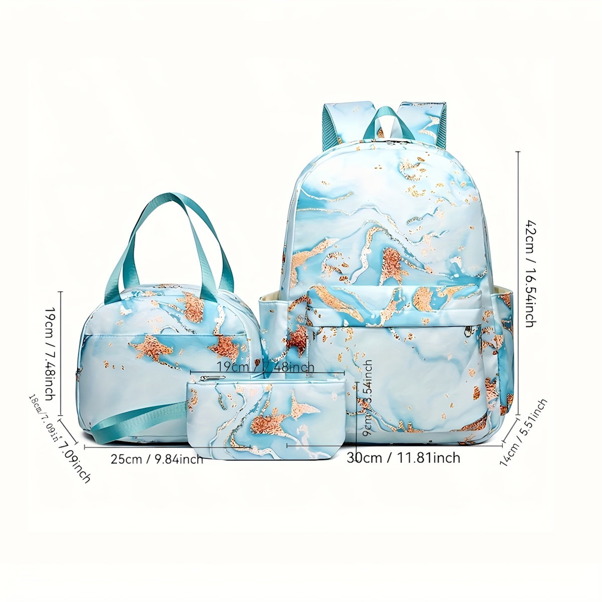 3PCS Stitch Backpack and Lunchbox Pencil Case Set - ChildAngle