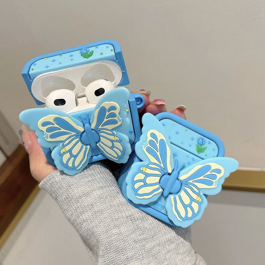 3D Butterfly AirPods Case - ChildAngle
