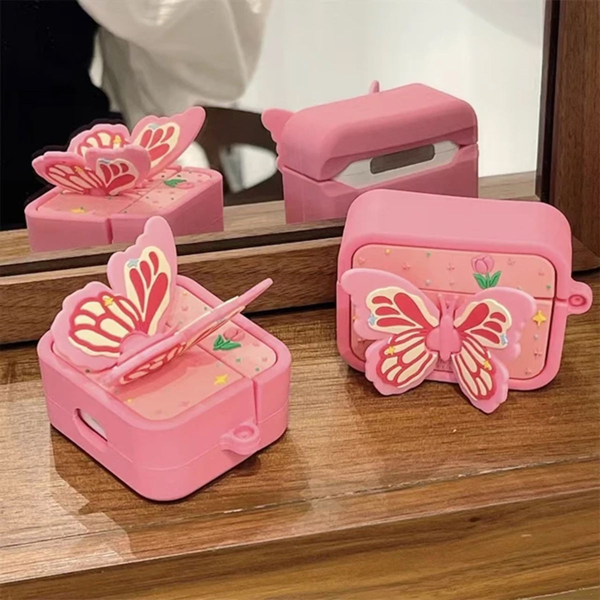 3D Butterfly AirPods Case - ChildAngle