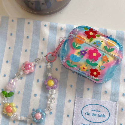 Colorful floral case 3D Flower AirPods Case - ChildAngle