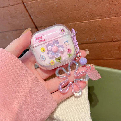 Colorful floral case 3D Flower AirPods Case - ChildAngle