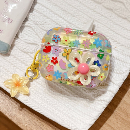 Colorful floral case 3D Flower AirPods Case - ChildAngle