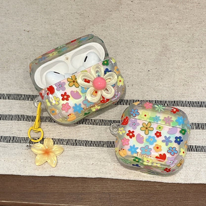 Colorful floral case 3D Flower AirPods Case - ChildAngle