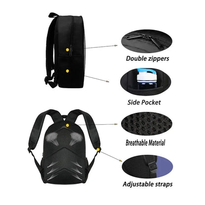 3PCS Charmander Charizards Backpack and Lunchbox Pencil Case Set - ChildAngle