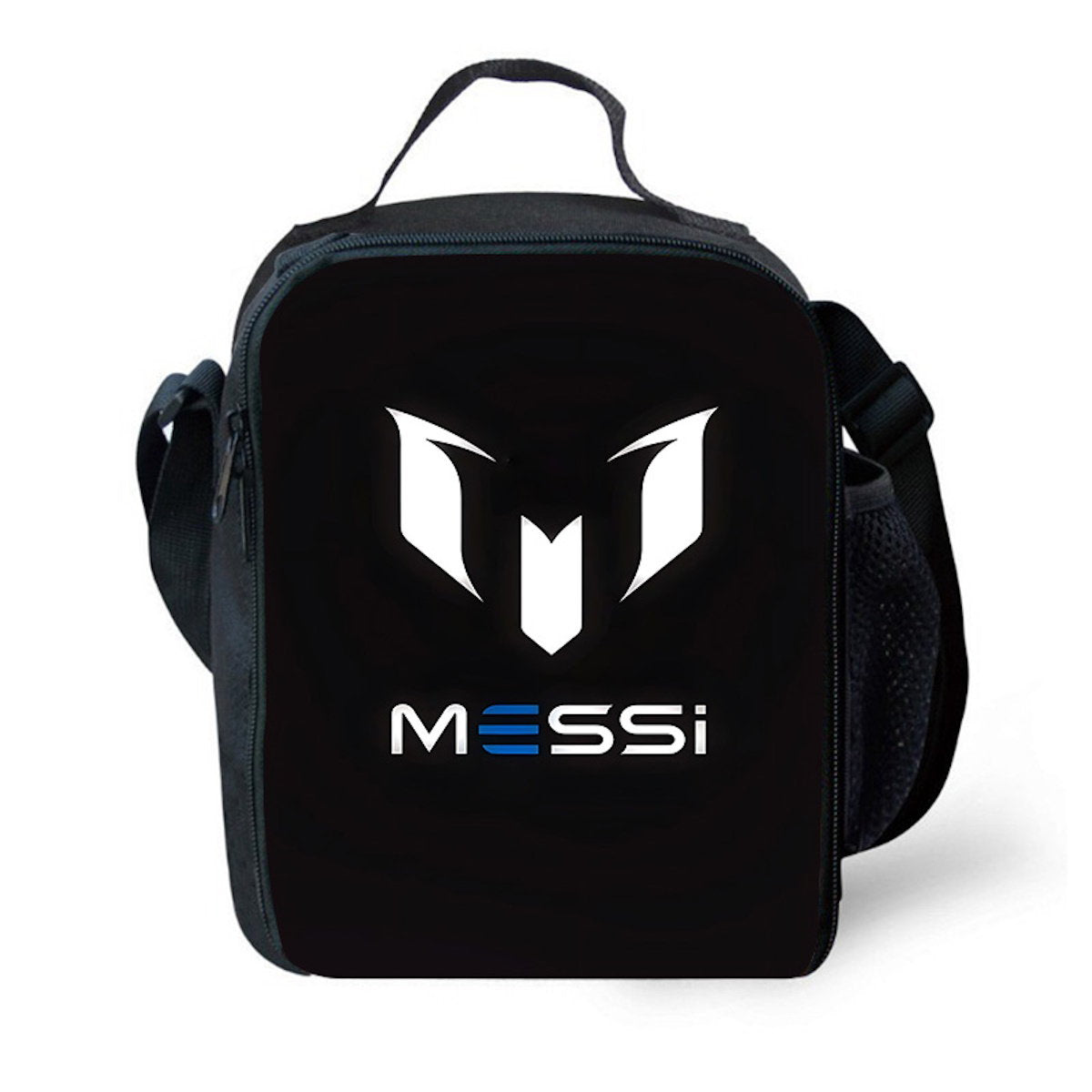 NO. 10 Football Player Soccer Messi Lunch Bag CR7 R-Ronaldo School Lunch Bags - ChildAngle