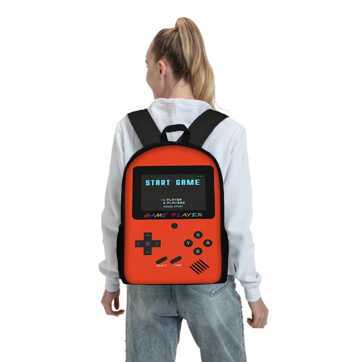 3PCS Game Console Switch Backpack Lunchbox and Pencil Case Set - ChildAngle
