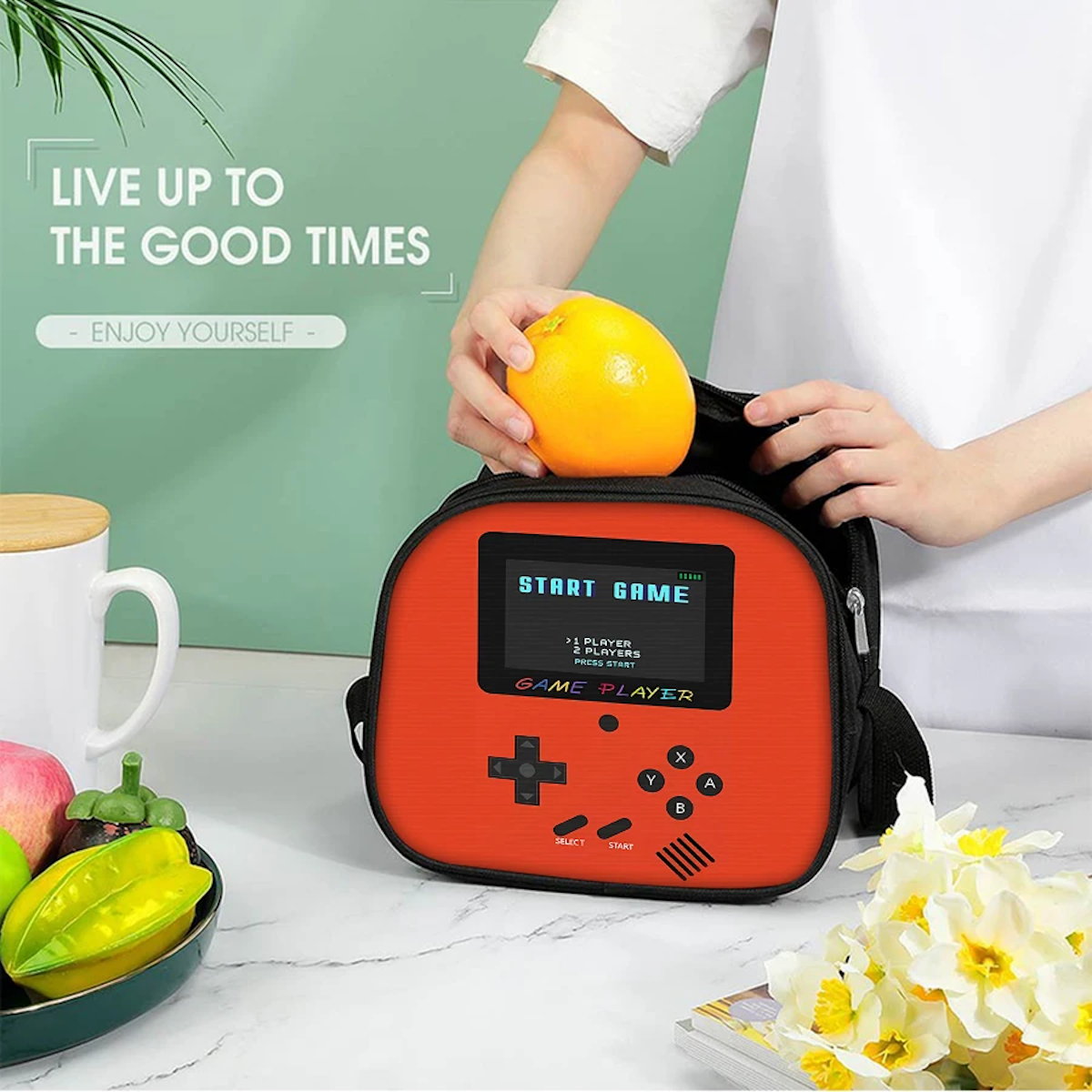 3PCS Game Console Switch Backpack Lunchbox and Pencil Case Set - ChildAngle