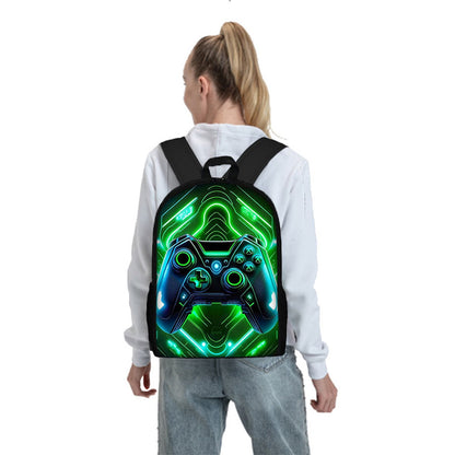 3PCS Game Console Backpack with Lunchbox and Pencil Case Set - ChildAngle