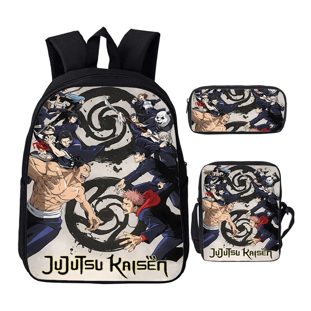 3PCS Jujutsu Kaisen Backpack and Lunchbox Pencil Case Set - ChildAngle
