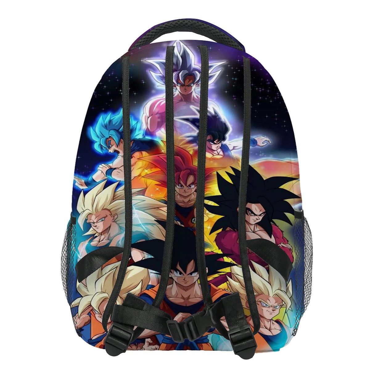 3PCS Saiyan Goku Dragon Ball Backpack and Lunchbox Pencil Case Set - ChildAngle