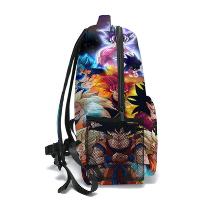 3PCS Saiyan Goku Dragon Ball Backpack and Lunchbox Pencil Case Set - ChildAngle